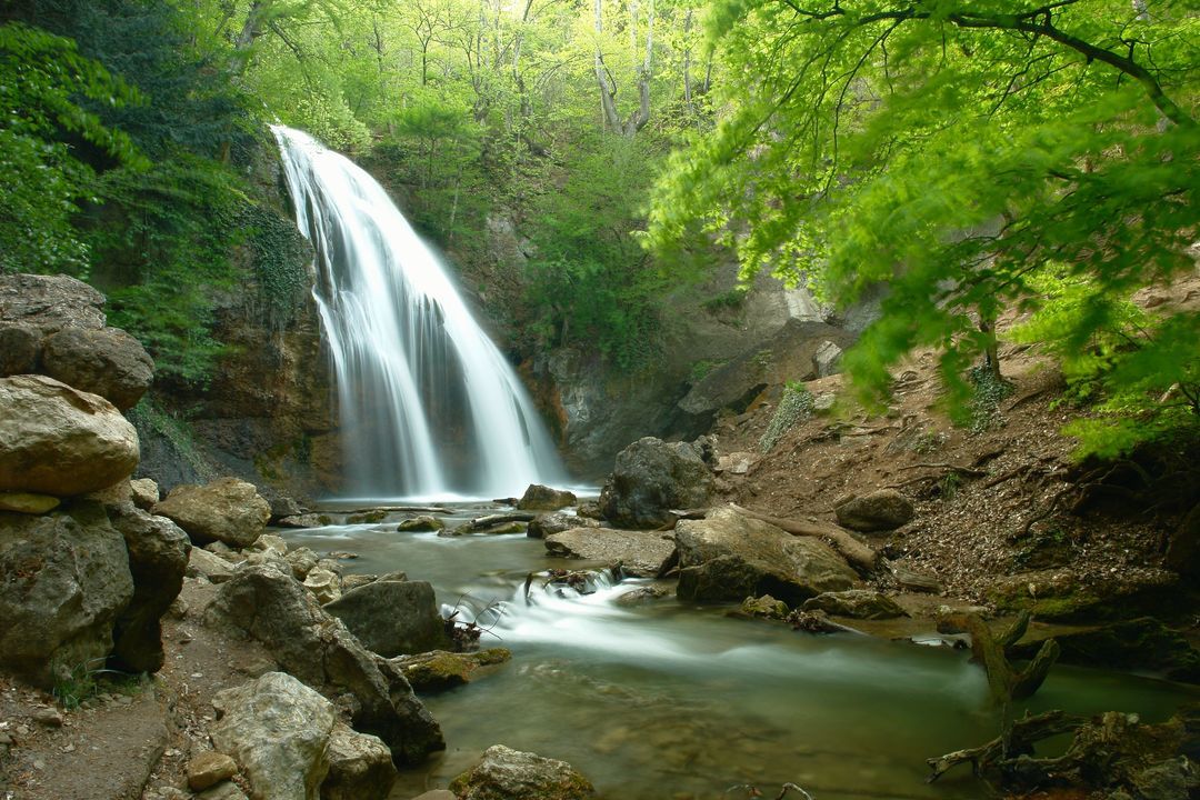 Водопад Джур-Джур, Городской округ Алушта 